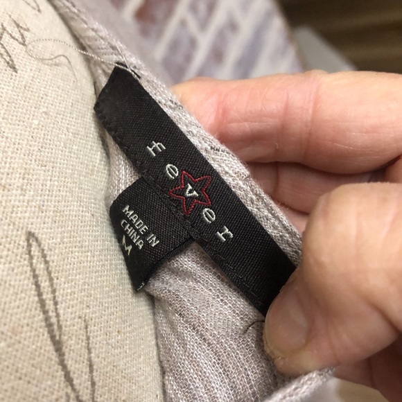 FEVER Sleeveless midi, almost maxi dress. Size Medium. Tan color. Measures 36” - Picture 3 of 5